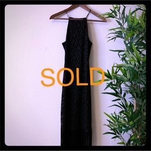 🔥FLASH SALE🔥Material Girl Fringe Dress